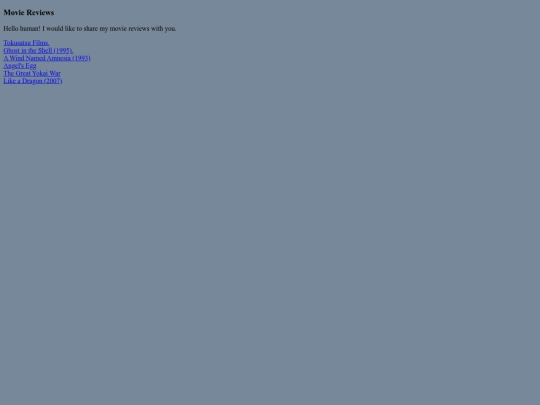 otherindex.html/moviereviews screenshot