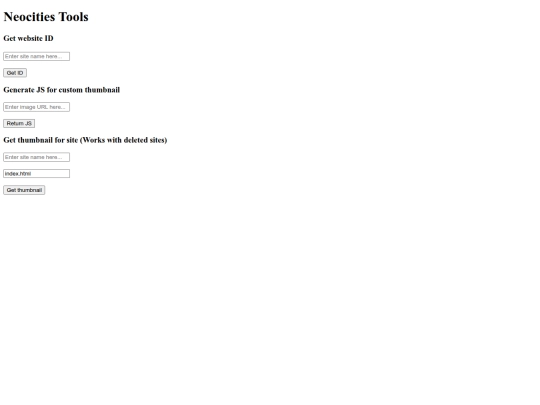 neocitiestools screenshot
