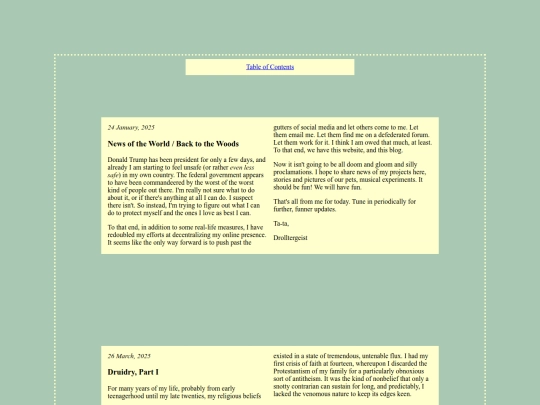 blog screenshot
