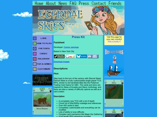 presskit screenshot
