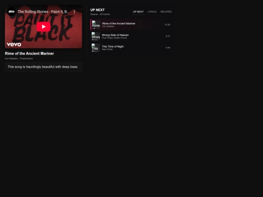 music screenshot