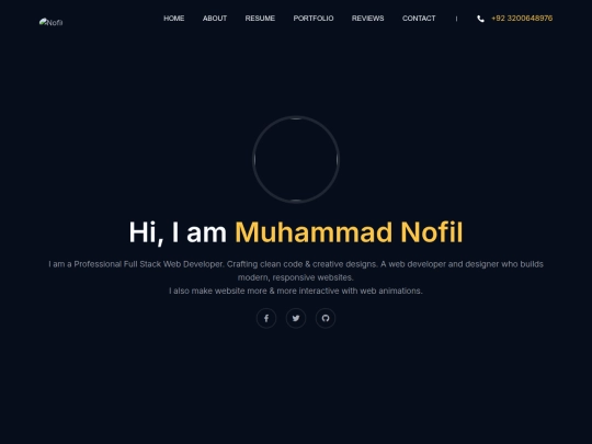 Nofil - Template/index3 screenshot