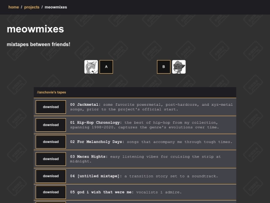 meowmixes screenshot