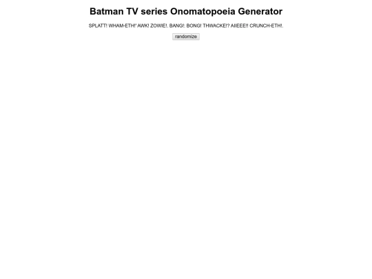 batman-tv-onomatopoeia-generator screenshot