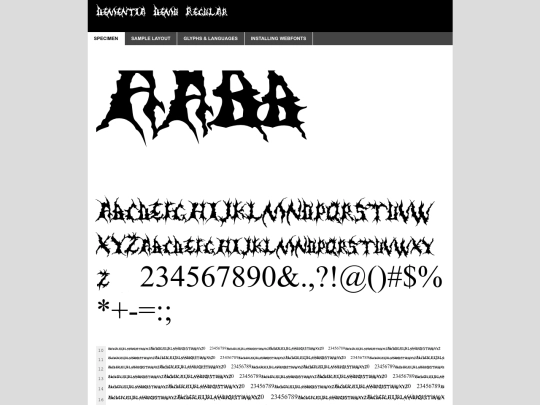 webfontkit-20240924-212710/demed___-demo screenshot
