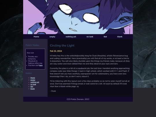 index screenshot