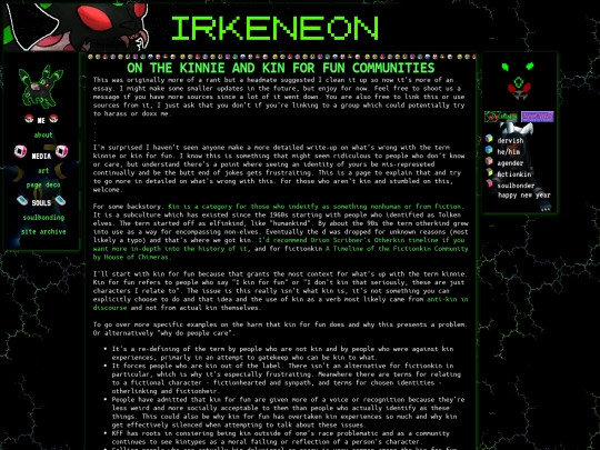 writings/kinnie screenshot