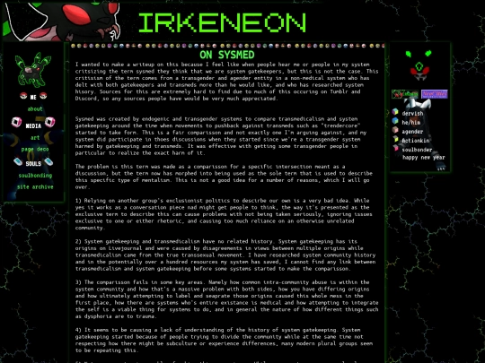 writings/sysmed screenshot