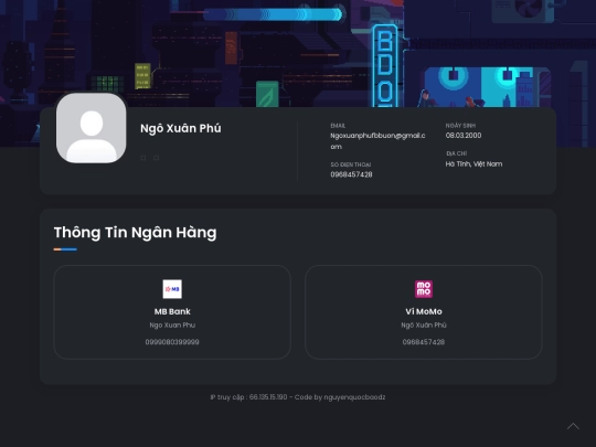 thongtinthanhtoan screenshot