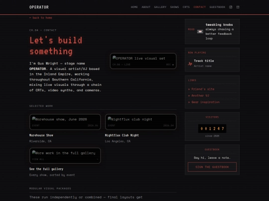 contact screenshot