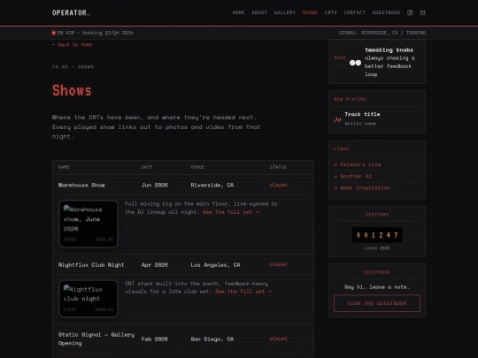 shows screenshot
