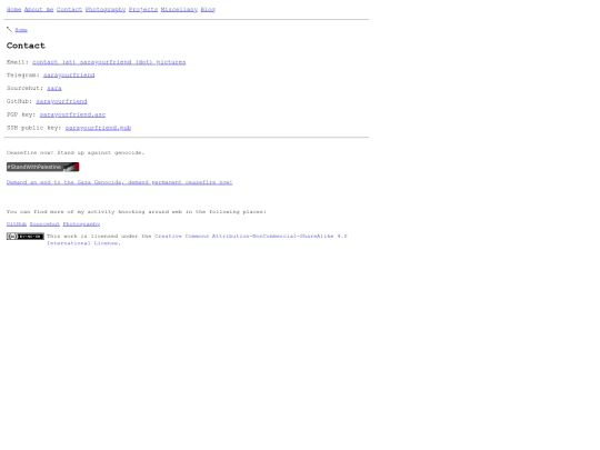 contact screenshot