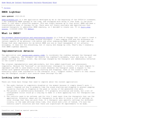 projects/emdr-lightbar screenshot
