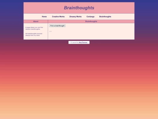 brainthoughts screenshot