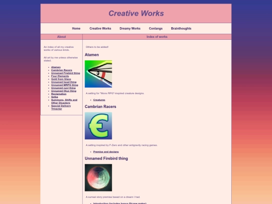 creative_index screenshot