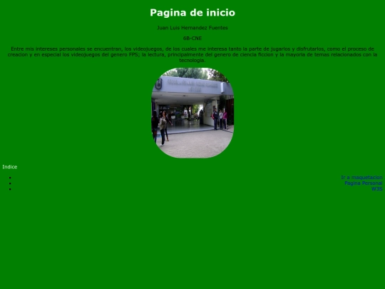 index screenshot