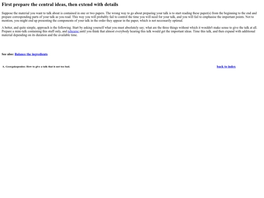 giveTalk/givetalk/central screenshot