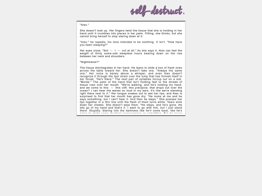 selfdestruct screenshot