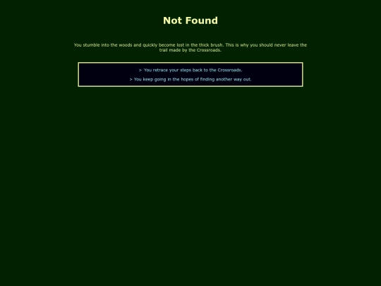 not_found screenshot