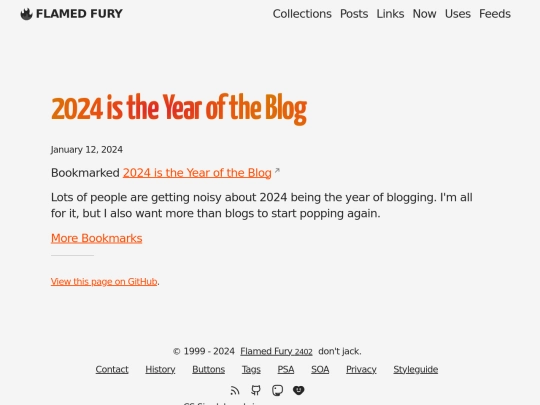 bookmarks/2024-is-the-year-of-the-blog screenshot