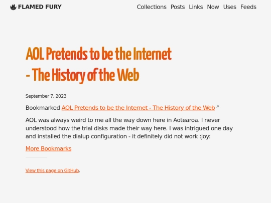 bookmarks/aol-pretends-to-be-the-internet-the-history-of-the-web screenshot