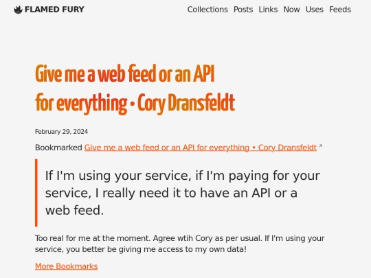 bookmarks/give-me-a-web-feed-or-an-api-for-everything-cory-dransfeldt screenshot