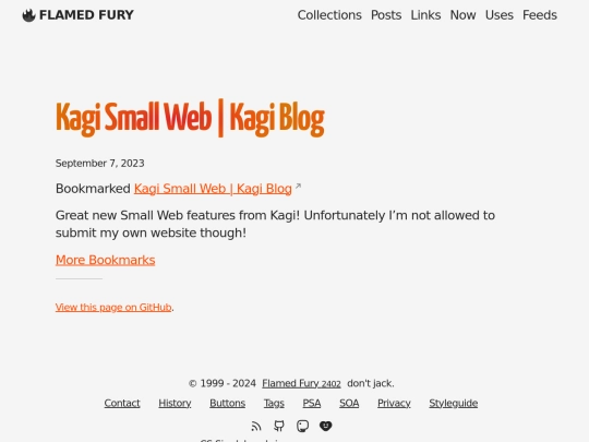 bookmarks/kagi-small-web-or-kagi-blog screenshot