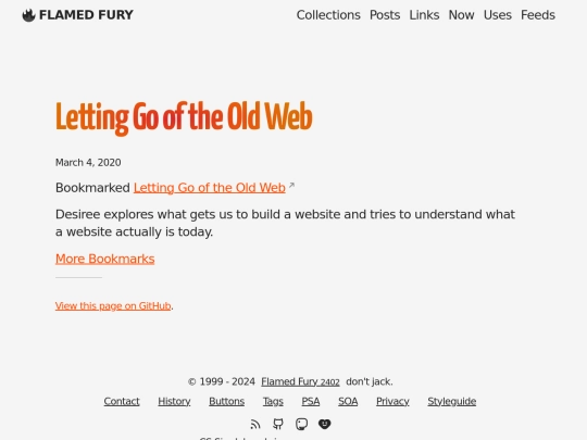 bookmarks/letting-go-of-the-old-web screenshot
