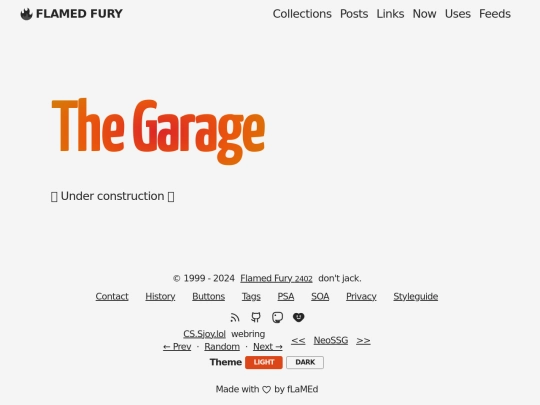 garage screenshot
