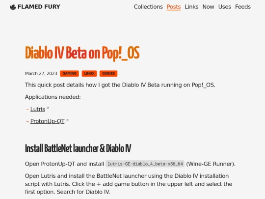 posts/diablo-iv-beta-on-pop_os screenshot