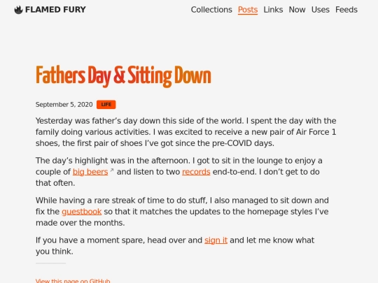 posts/fathers-day-and-sitting-down screenshot