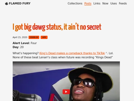posts/i-got-big-dawg-status-it-aint-no-secret screenshot