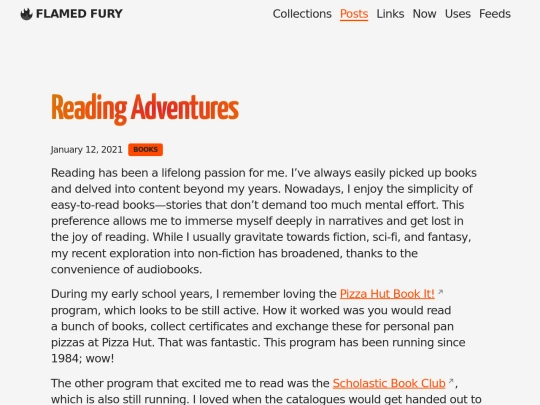 posts/reading-adventures screenshot