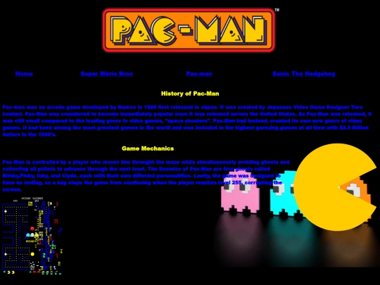 pacman screenshot
