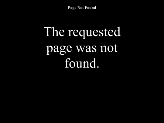 not_found screenshot