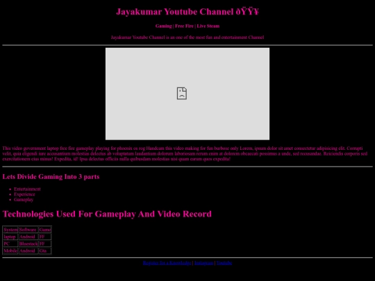 JK Gamer screenshot