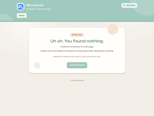 not_found screenshot