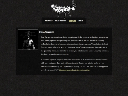 projects screenshot