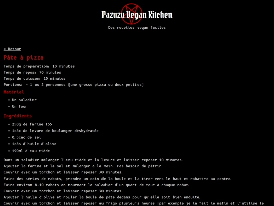 recettes/pate-a-pizza screenshot