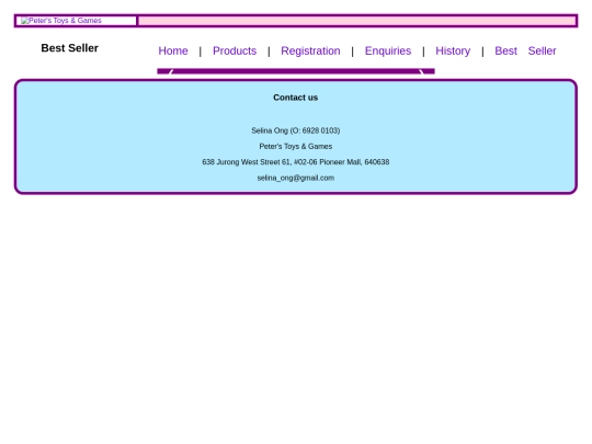 bestseller screenshot