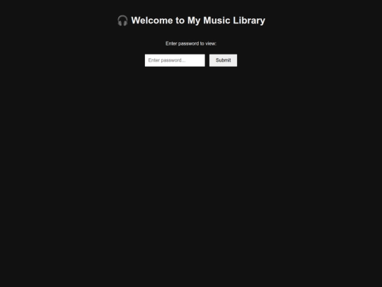 Music screenshot