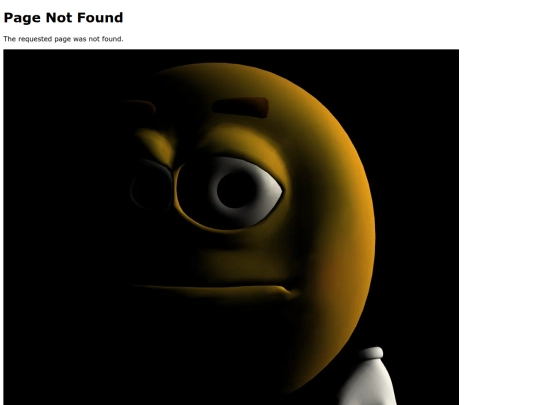 not_found screenshot