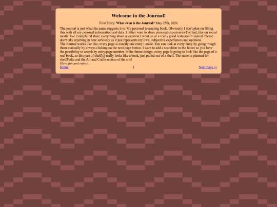 mainSites/journal screenshot