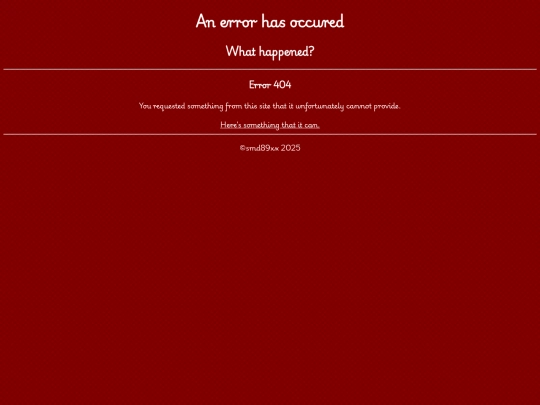not_found screenshot
