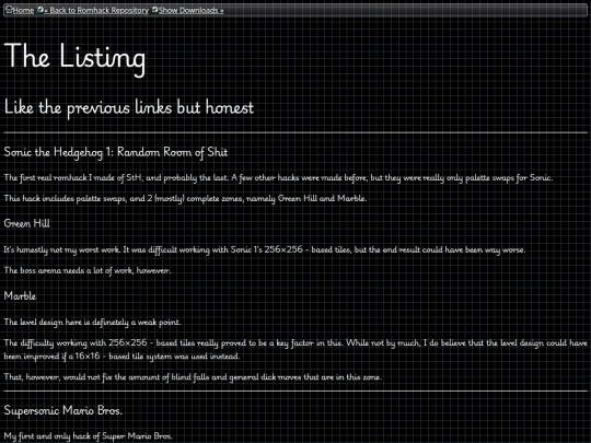 romlist screenshot