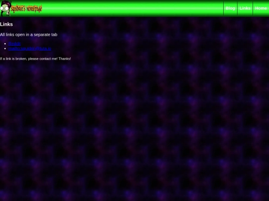 html/links screenshot