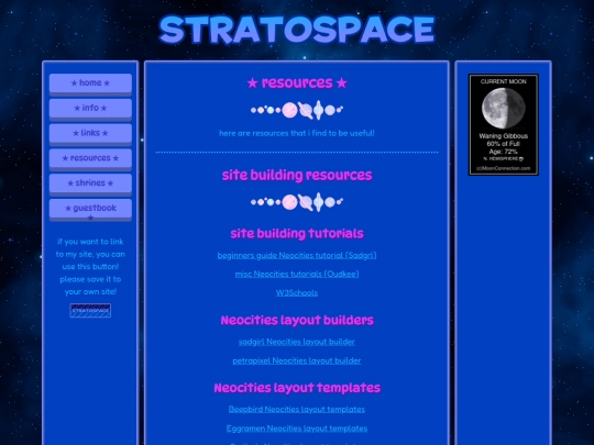resources screenshot