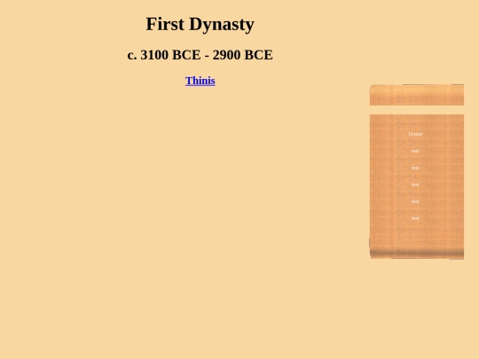 ancientegypt/dynasties/early/I/list screenshot