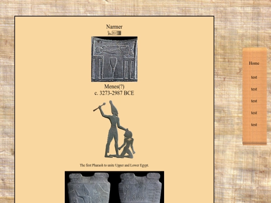 ancientegypt/dynasties/early/I/narmer screenshot