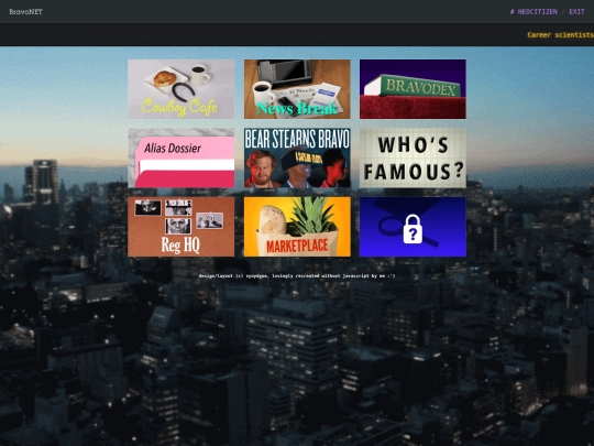 bearstearnsbravo/NET screenshot
